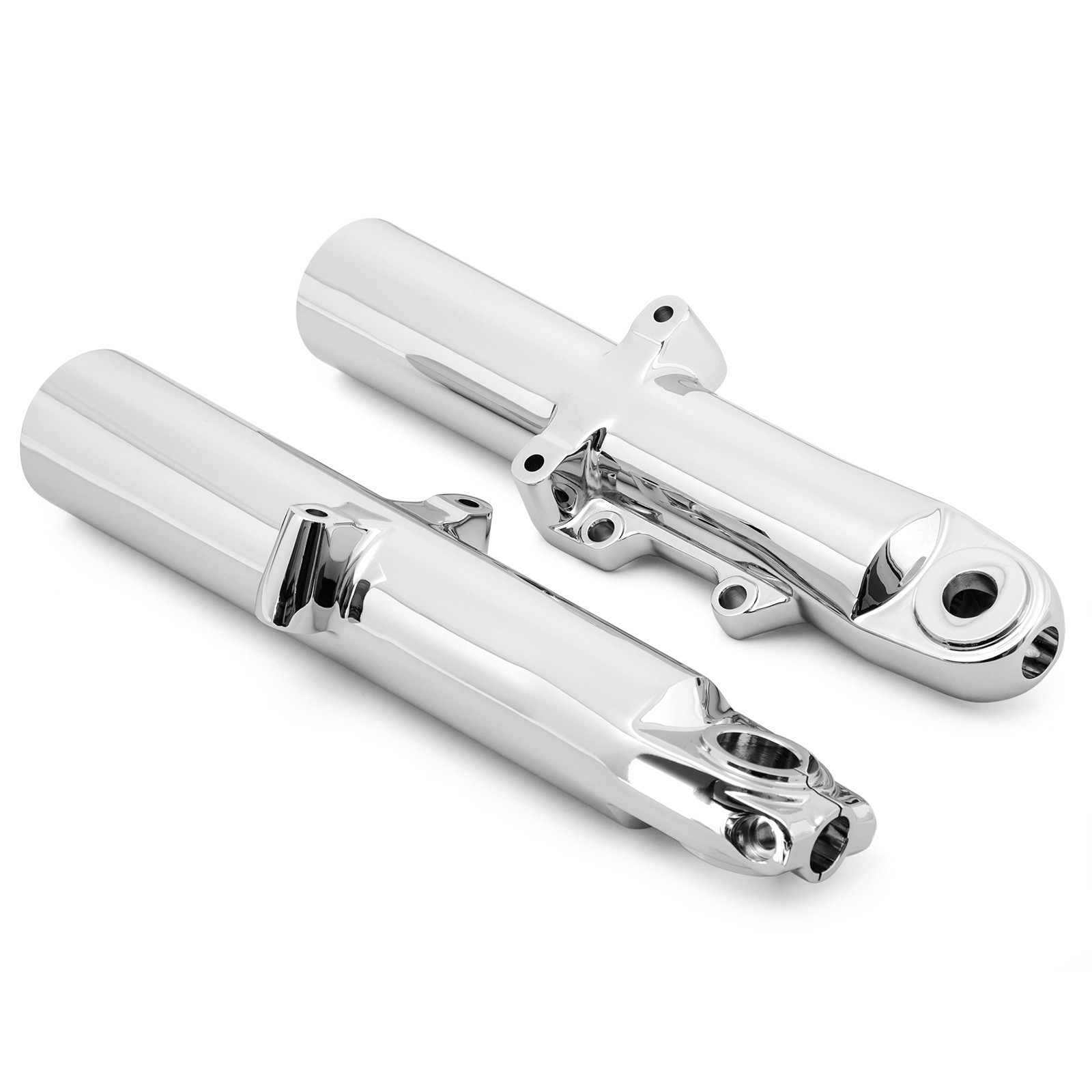 Fork Sliders Lower Legs Chrome for Harley Touring Street Glide FLHX 2014-2023