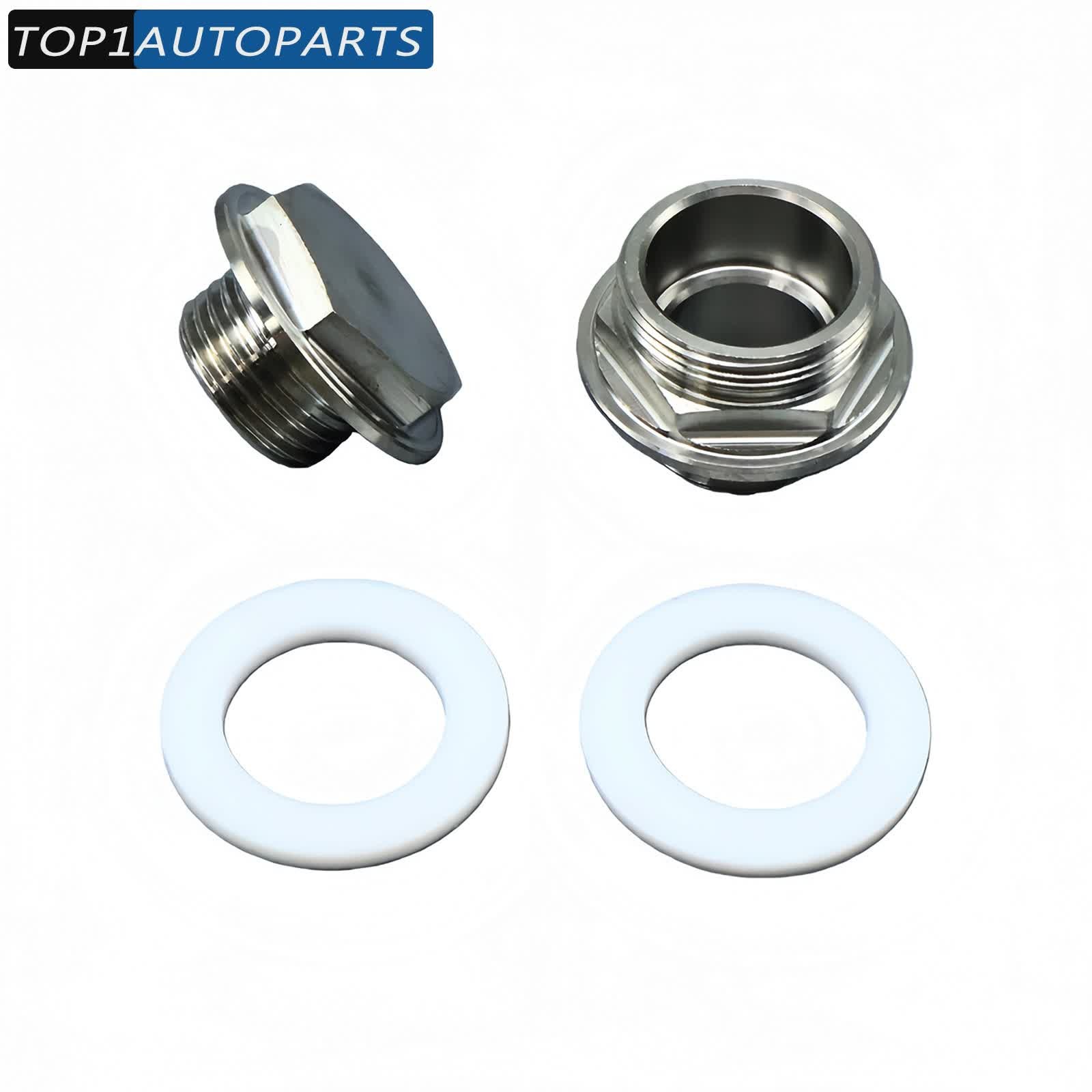 1Pair Fuel Tank Carb Conversion Fitting 62052 Fit Harley-Davidson 1995-2001