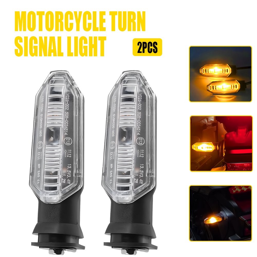 Rear LED Turn Signal Lights for HONDA Rebel 500 CMX500 300 CRF250L CRF300L RALLY