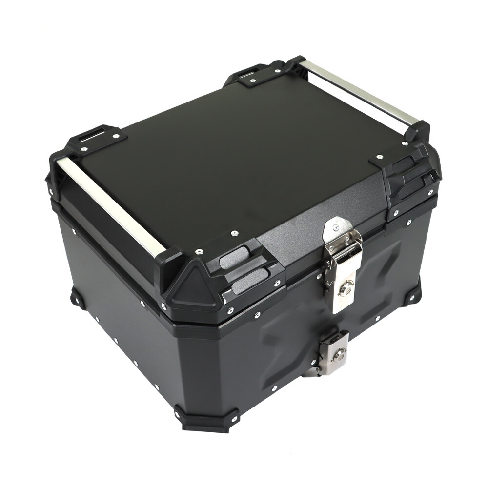 Motorcycle Top Case Tail Box Waterproof Luggage Scooter Trunk Storage 55L