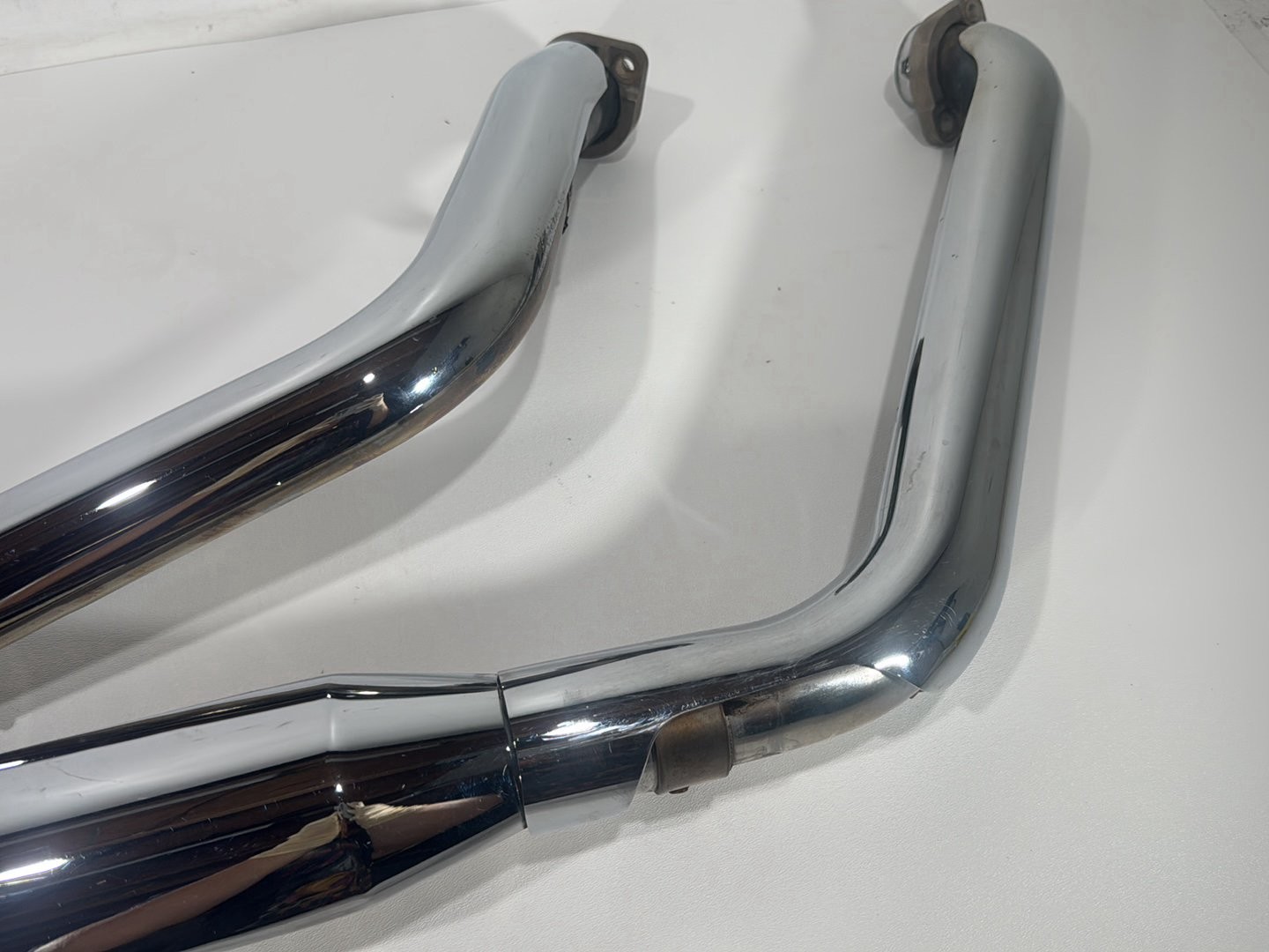 2004 Harley Softail FLSTC Heritage Classic OEM Exhaust Header Pipes Muffler