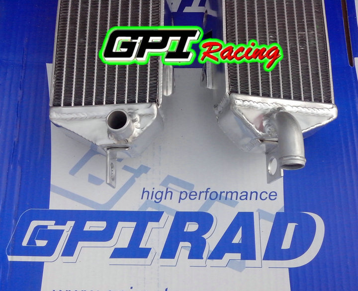 GPI Racing RH&LH Aluminum Radiator 1985 1986 kawasaki kx250 KX 250 85 86