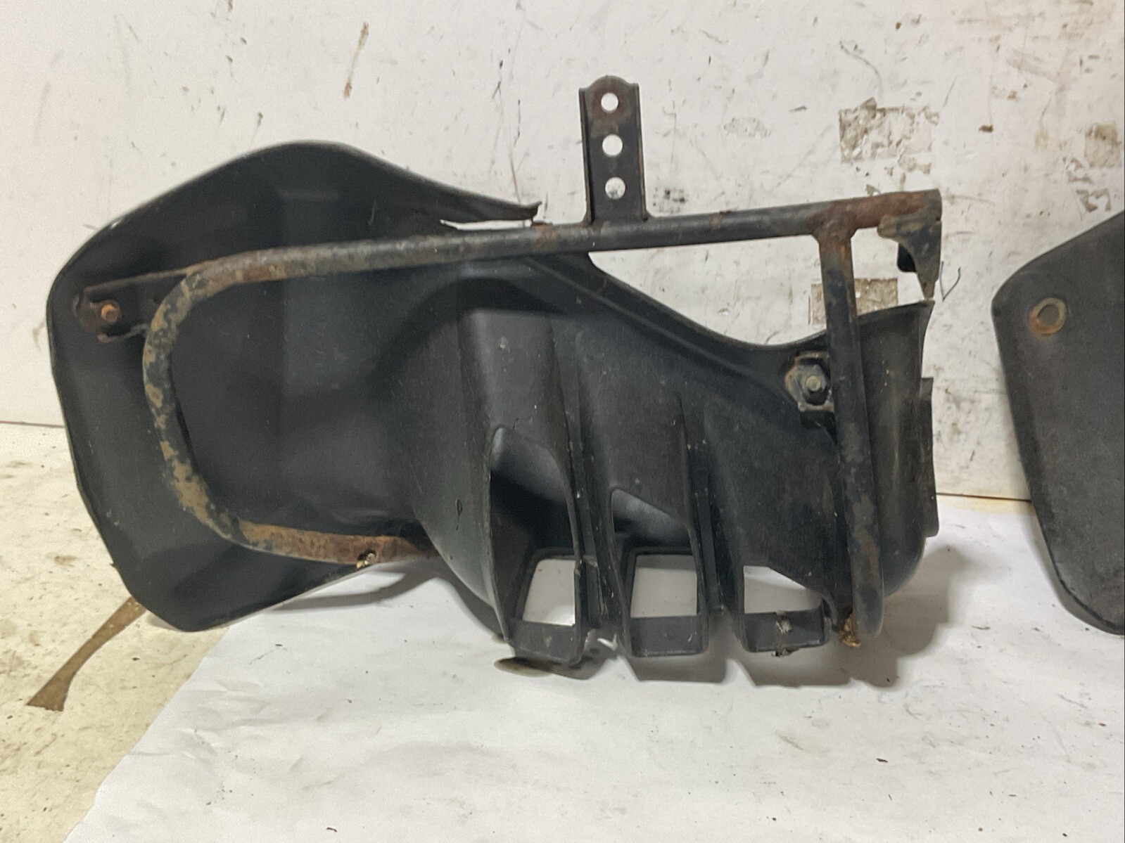 Suzuki LTZ-400 For Pegs- Plastic Insert Cracked- Metal Frame Is Good And Straigh