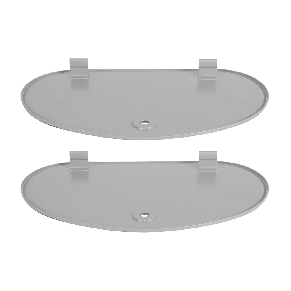 2PCS For Honda XR75 XR 75 1973 – 1976 Side Panel Number Cover Metal Left + Right