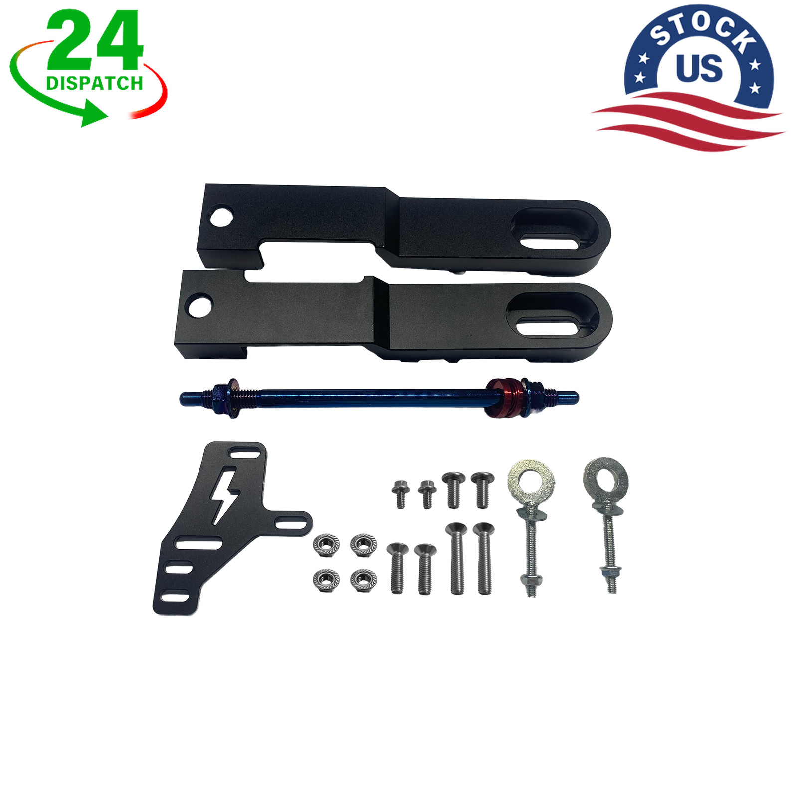 For Razor Bolt on Swing Arm Extension Kit 3″-4″ AL MX650 SX500 Mini Bikes Rear
