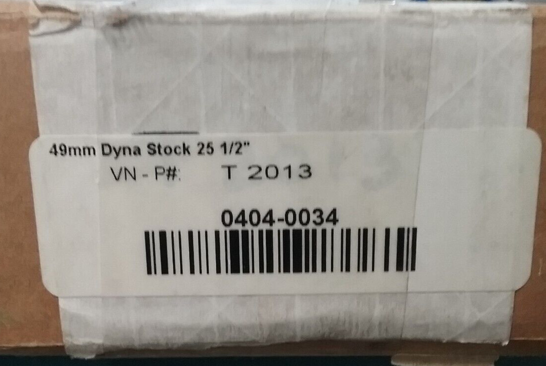 NEW CUSTOM CYCLE ENGINEERING T 2013 FORK TUBES 49MM DYNA STOCK 25.5″
