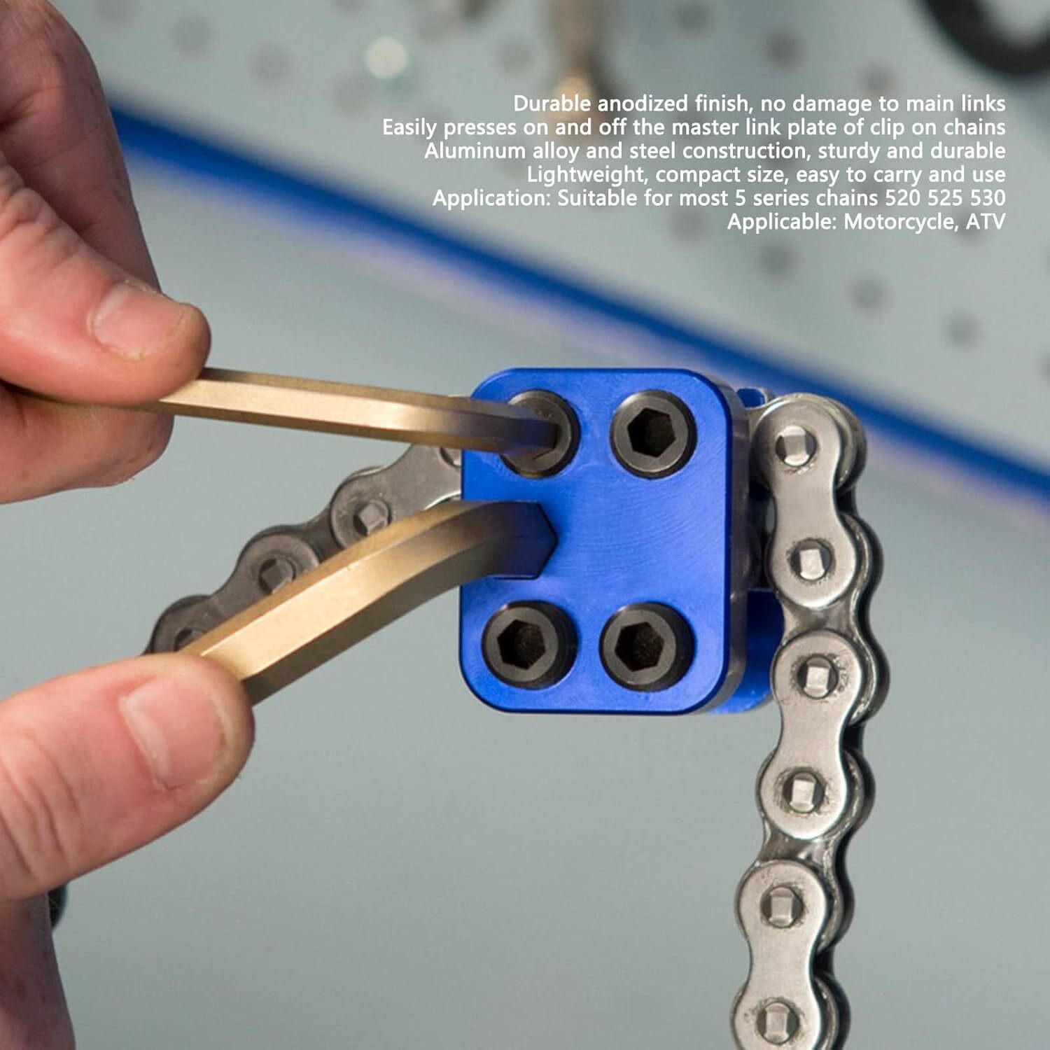 ✨Master Link Chain Press Tool 520 525 530 Sideplate Universal For Motorcycle Atv