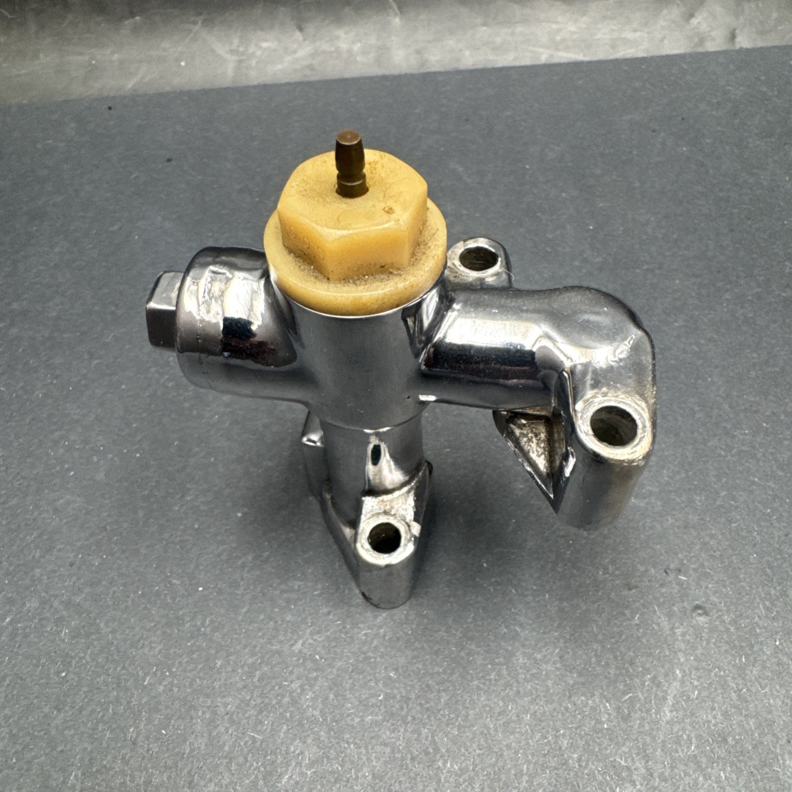 Kawasaki 1973-80 Z1 KZ 900 1000 Z1R OEM Chromed Oil By-Pass Transfer Pipe