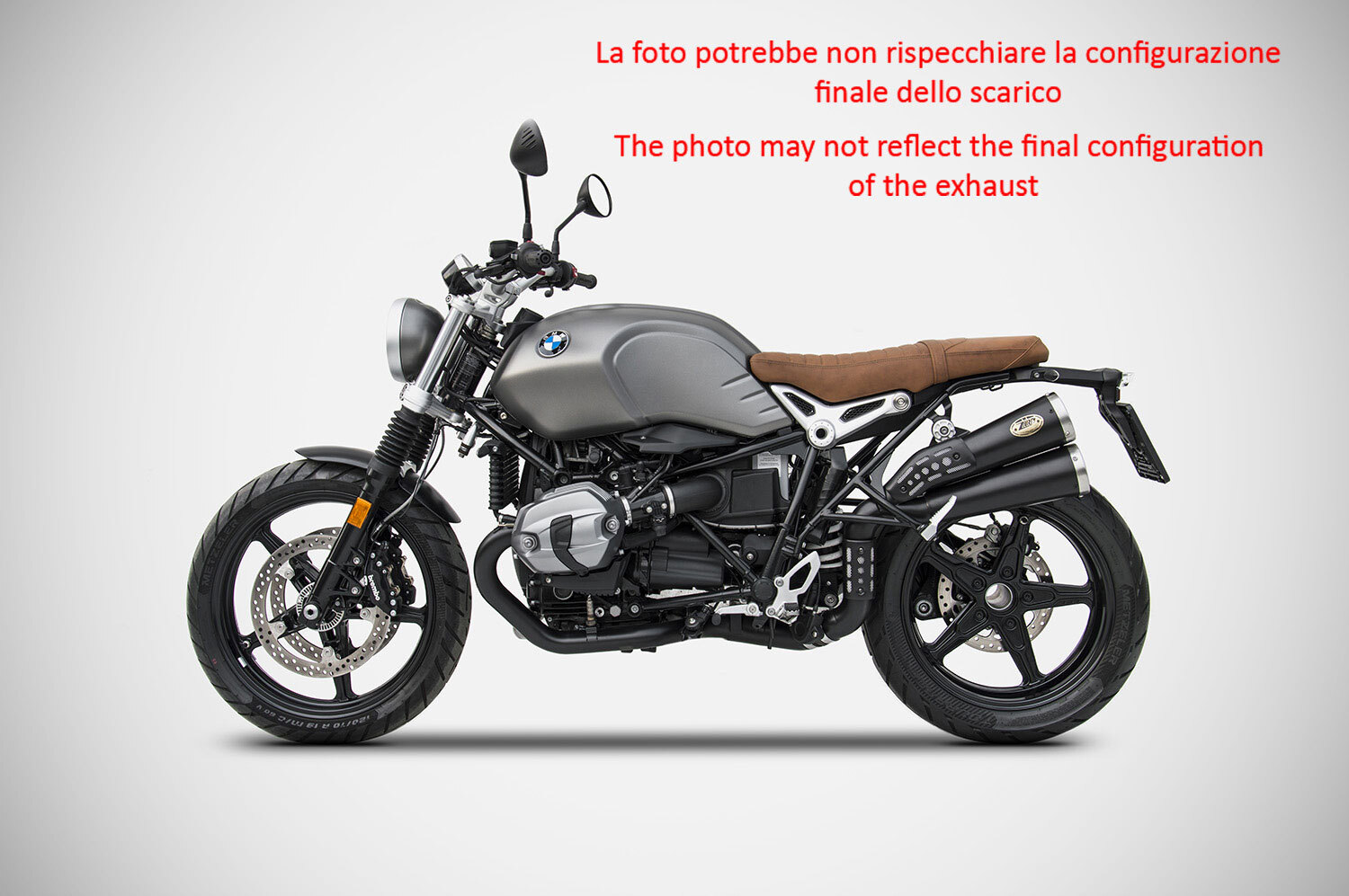 EXHAUST ZARD THUNDERBOLT STEEL-STEEL CERAMIC EURO5 BMW R NineT SCRAMBLER 21-23