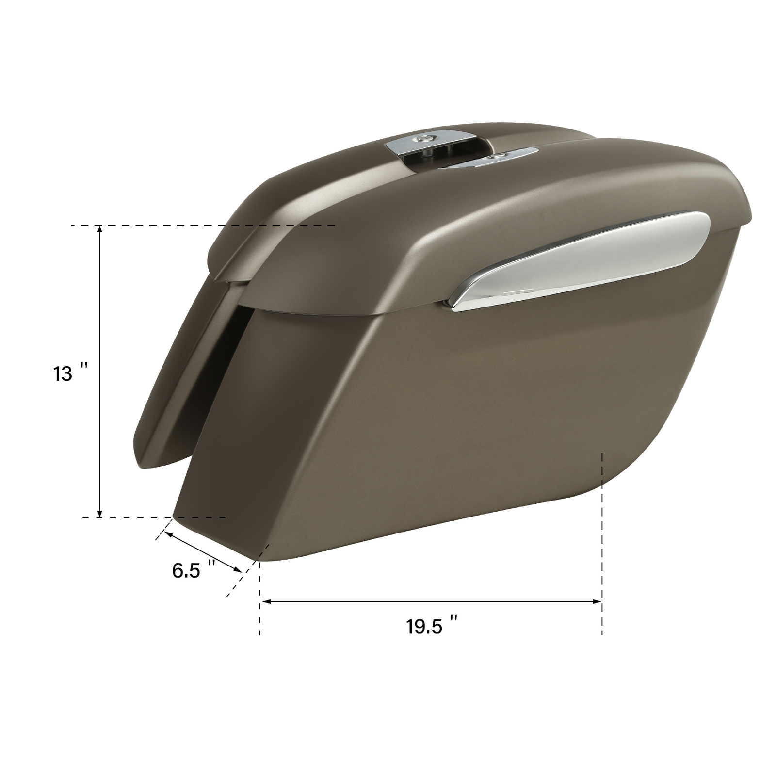 Hard Saddle Bag Saddlebag Fit For Indian Chieftain Dark Horse/ Limited 2019-24