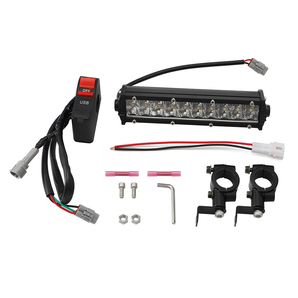 LED Headlight Light Bar Kit For Yamaha Raptor 700 R YFZ450R Banshee 350 YFM350