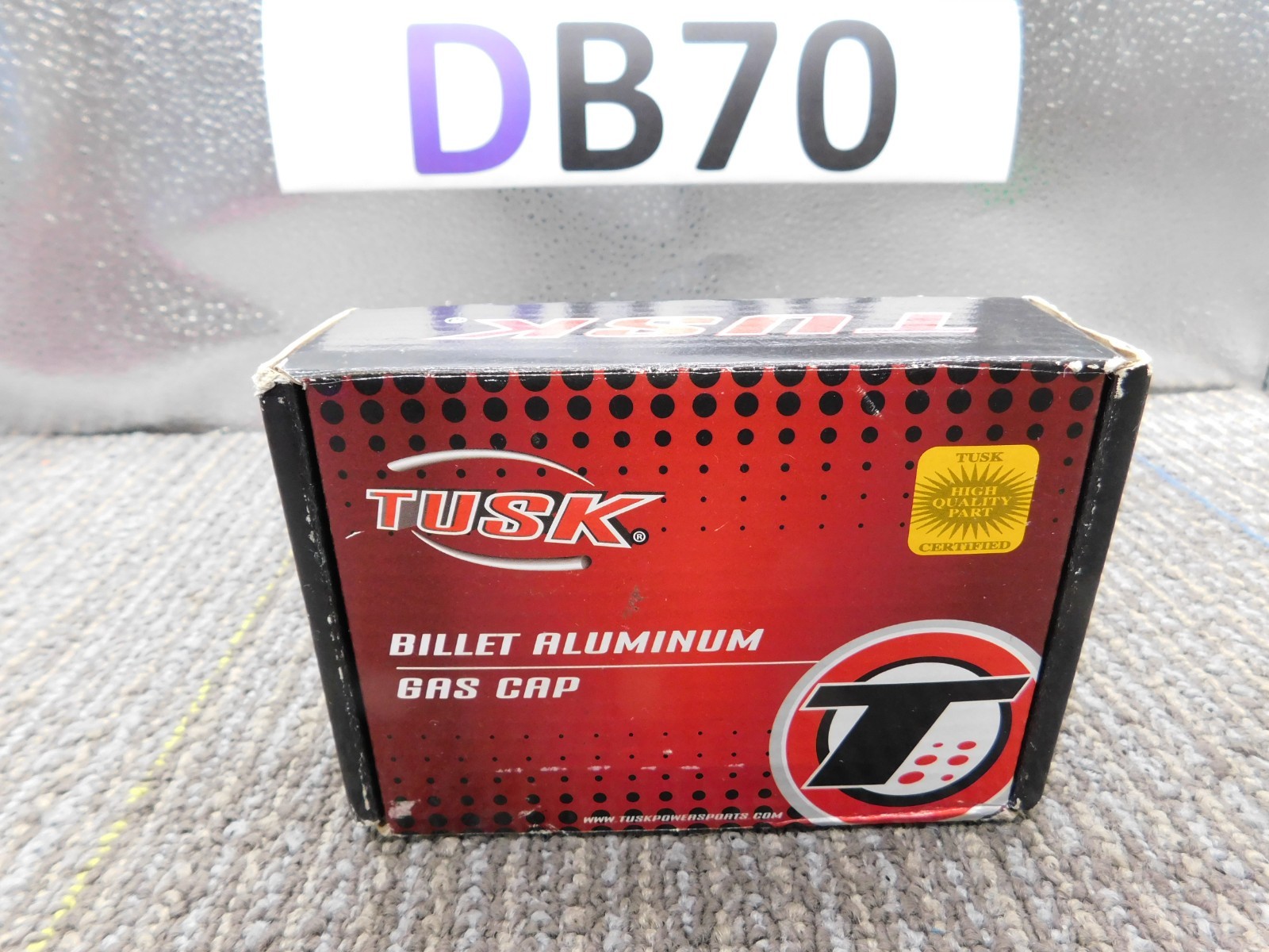 NEW Tusk Billet Aluminum Gas Cap For Clarke Fuel Tanks Black 1086810005