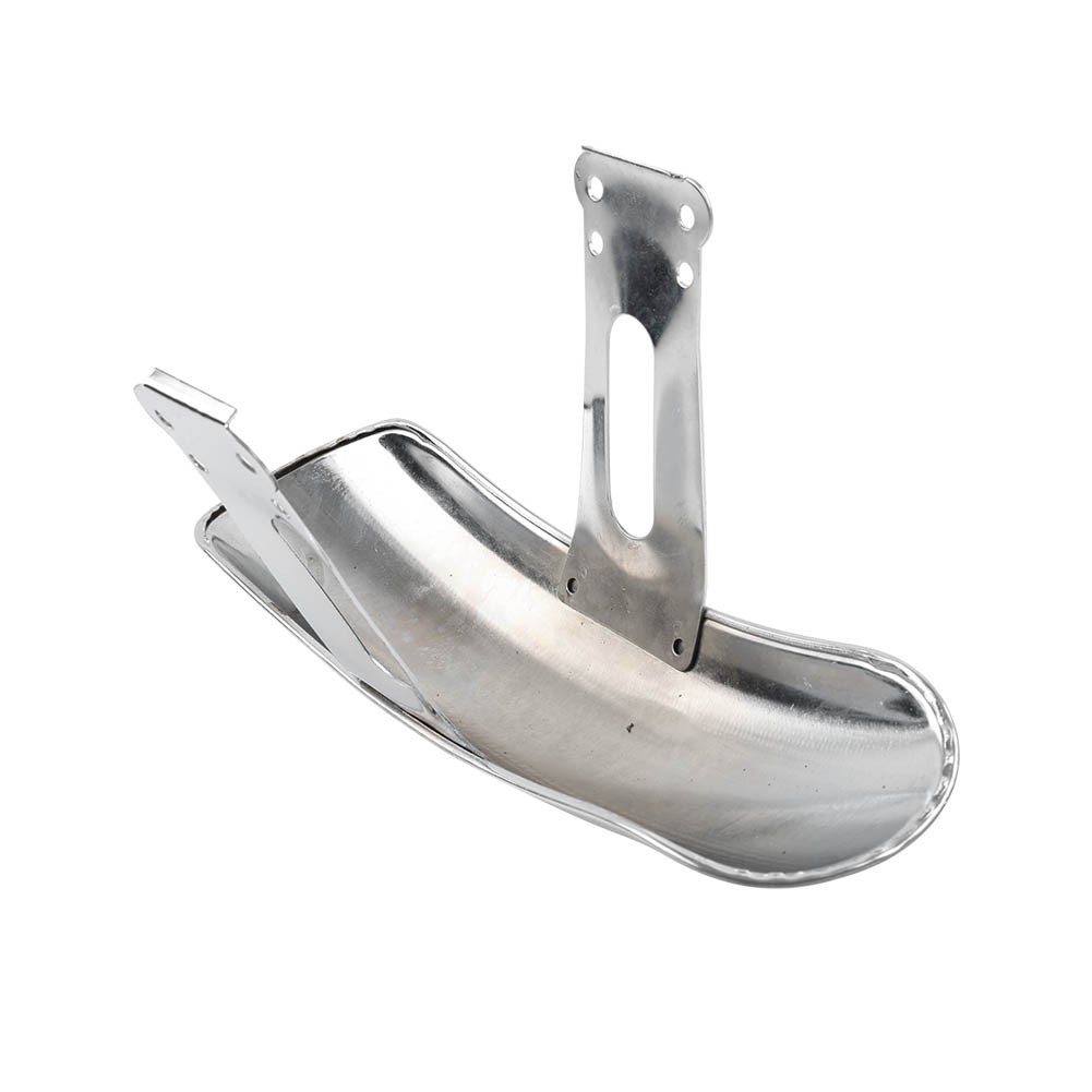 Motorcycle Retro Front Fender Protector Metal Mudguard Chrome For Honda CG125