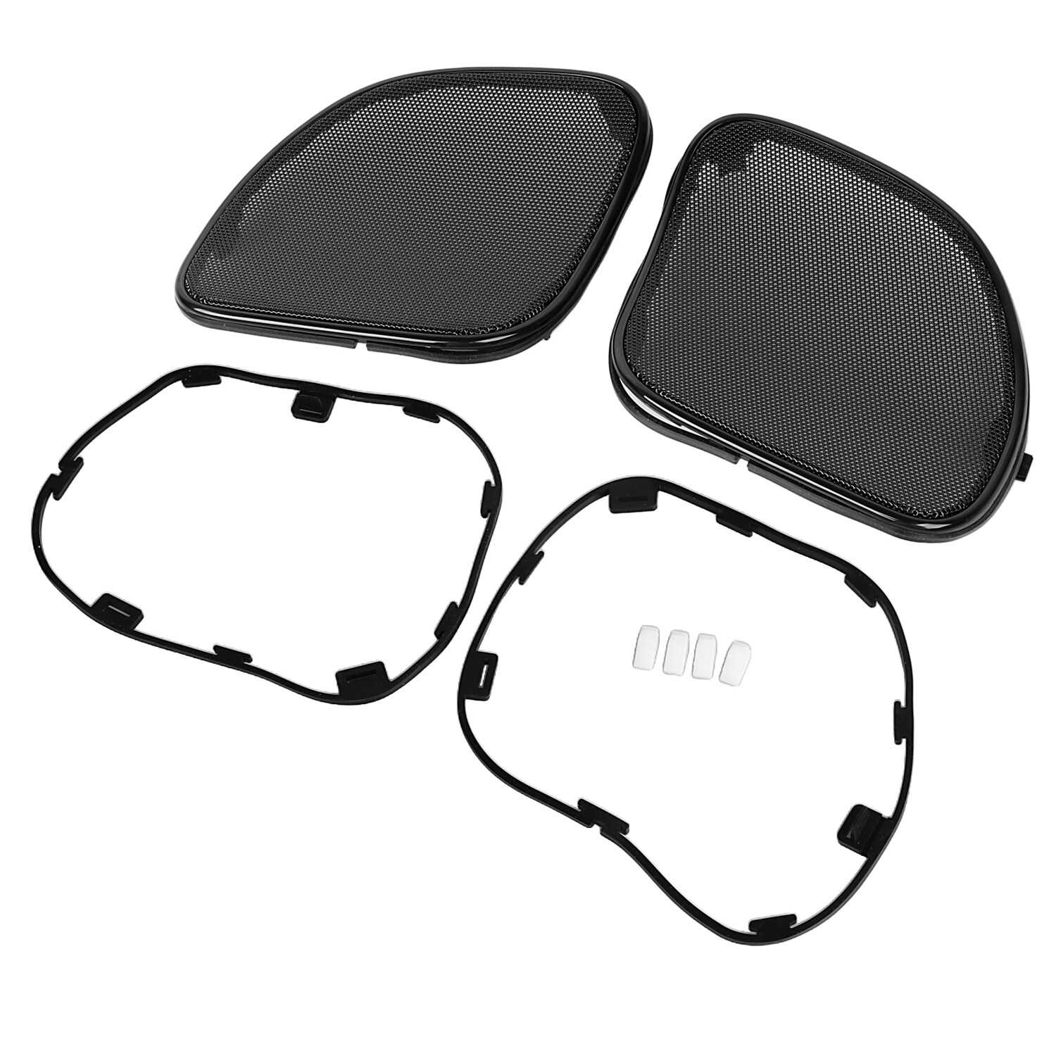 Front Speaker Mesh Grill Grilles Cover For Harley CVO Road Glide Limited FLTRKSE