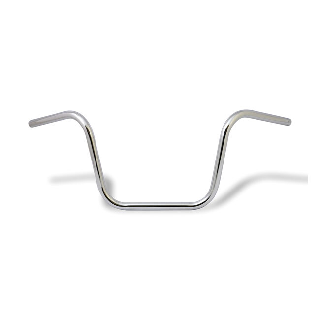 Apehanger Handlebar Ø 1” (25mm) In Height Of 30.5cm Chrome Plated Nobrand