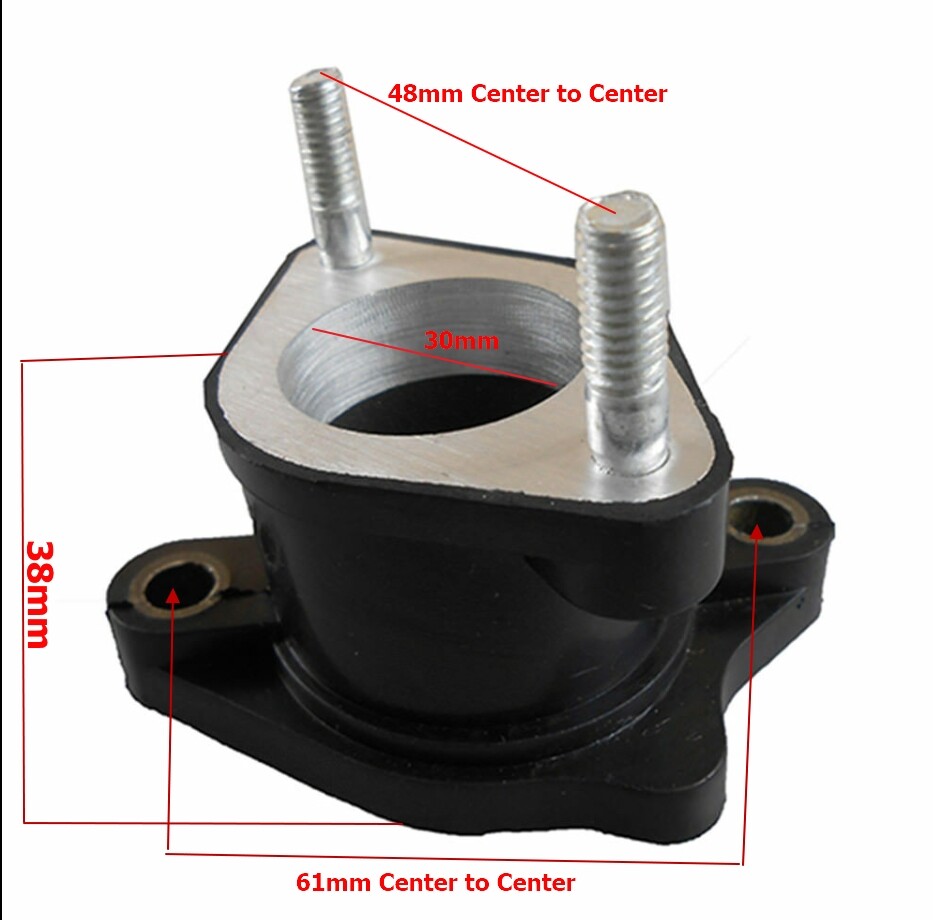 Intake Manifold Joint Boot For Honda CG200cc CG150cc CG125cc