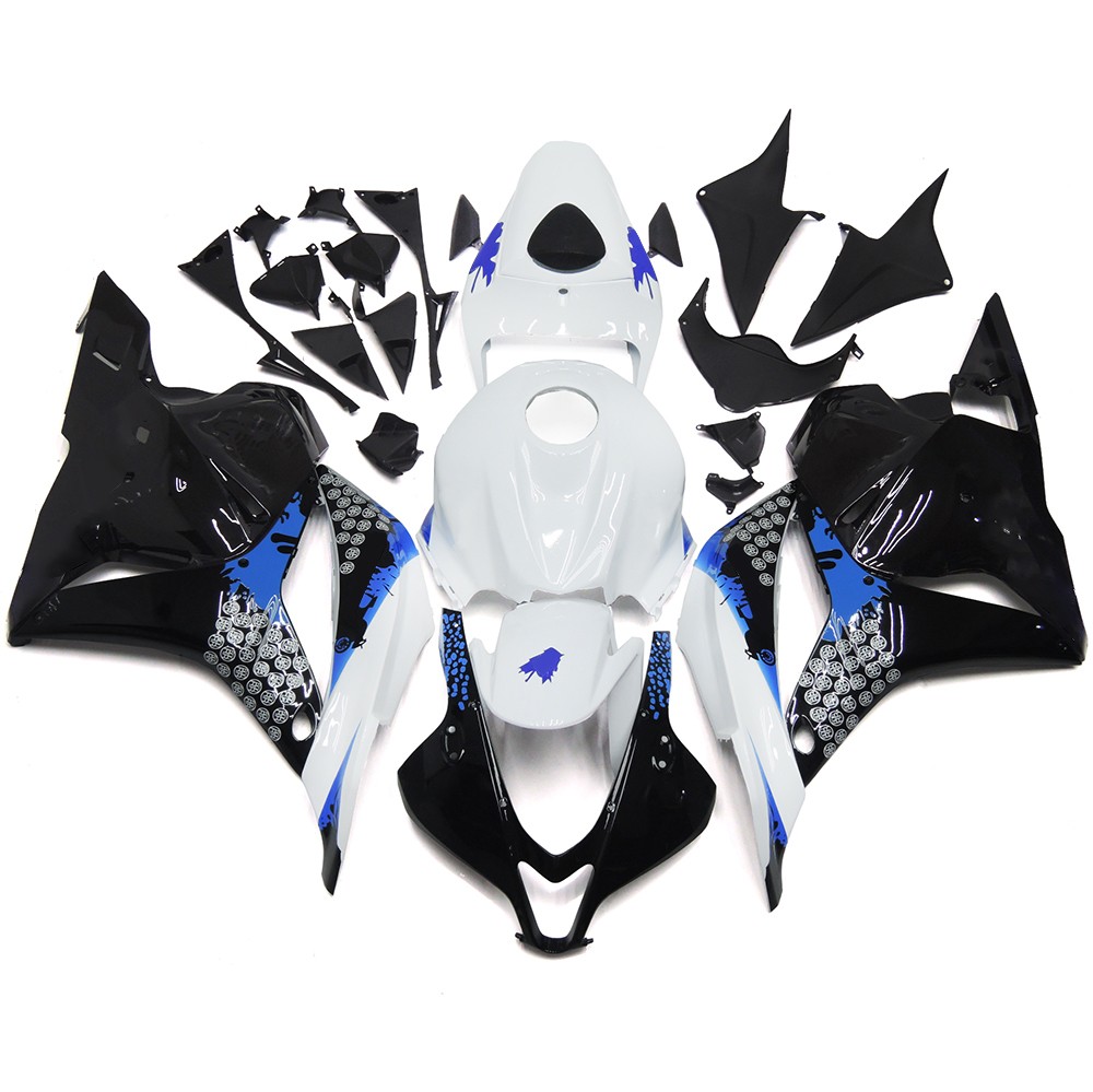 ABS Plastic Blue White Black Fairing Kit for Honda CBR600RR 2009-2012 Bodywork