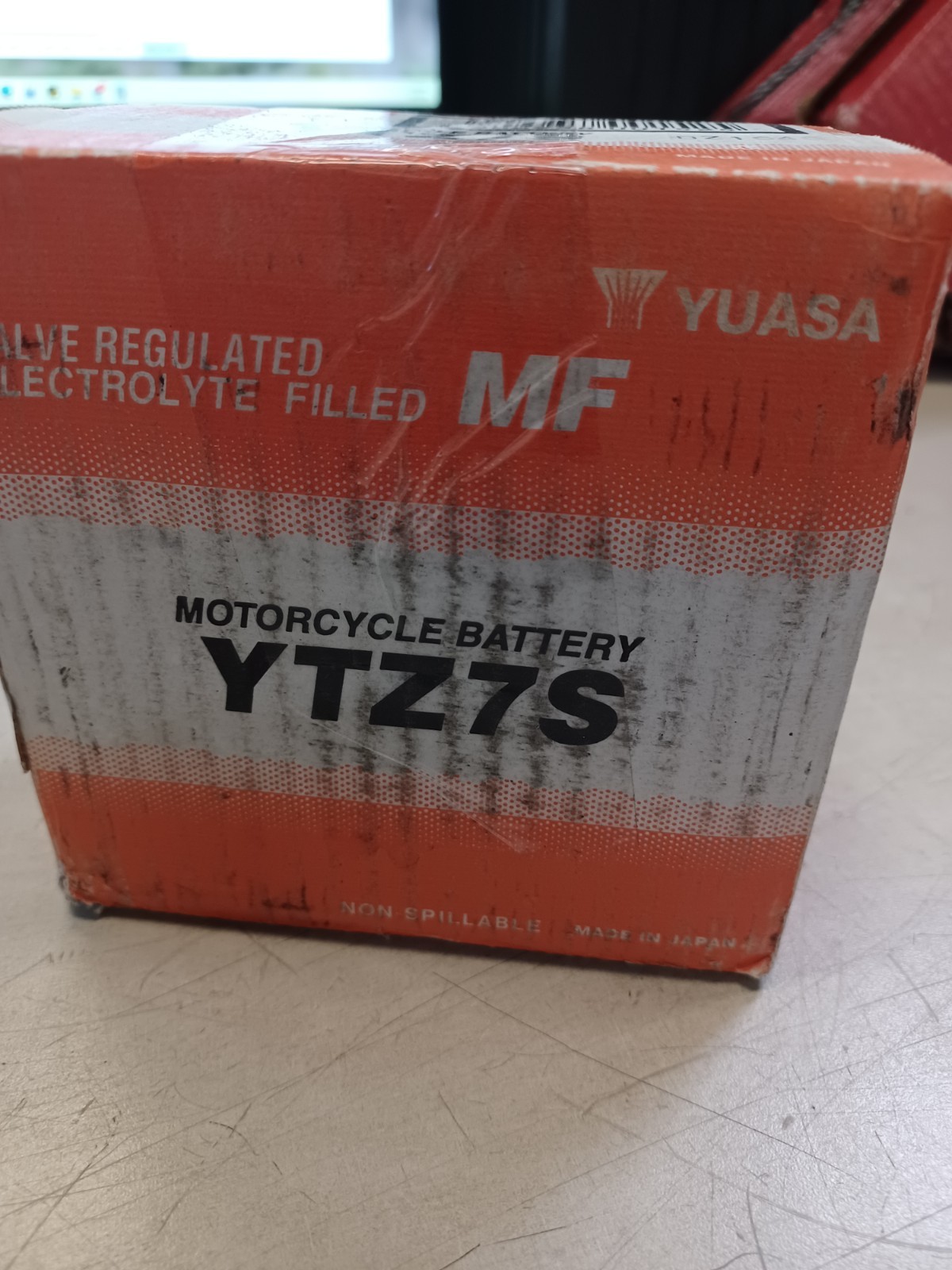 Yuasa Motorcycle Battery YTZ7S PR65-A High Performance AGM Battery