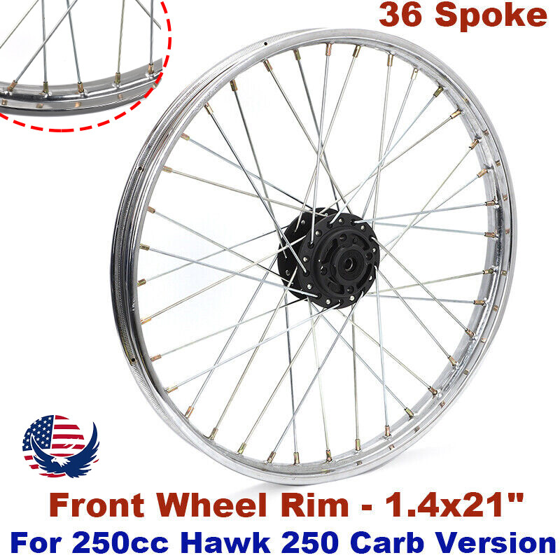 21″ Front Wheel Rim For 250cc Hawk 250 Carb Version Dirt Bike Pit Bike – 1.4*21