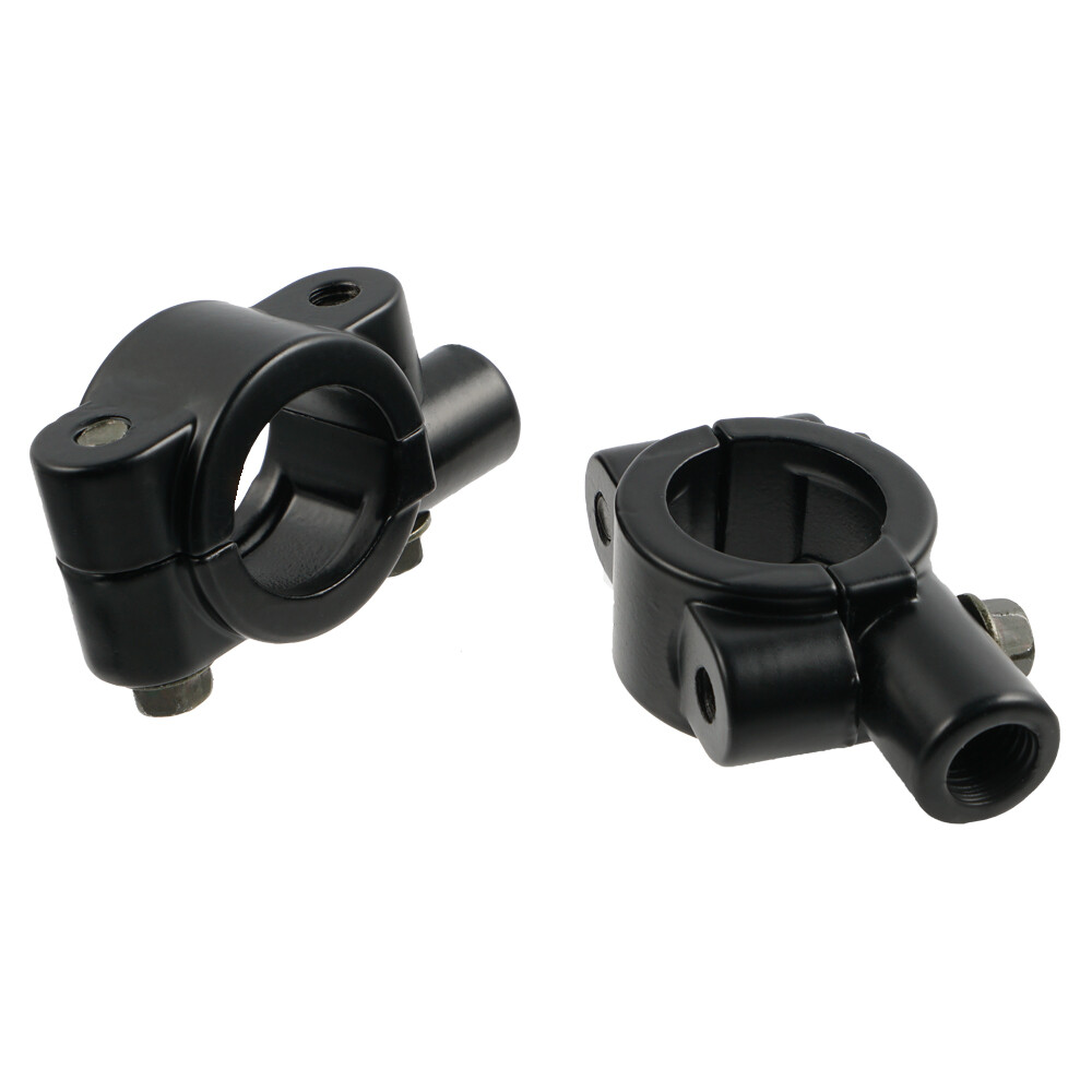 8mm Moto Handlebar Mirror Mount Holders Adapter Clamp Universal fits for ATV
