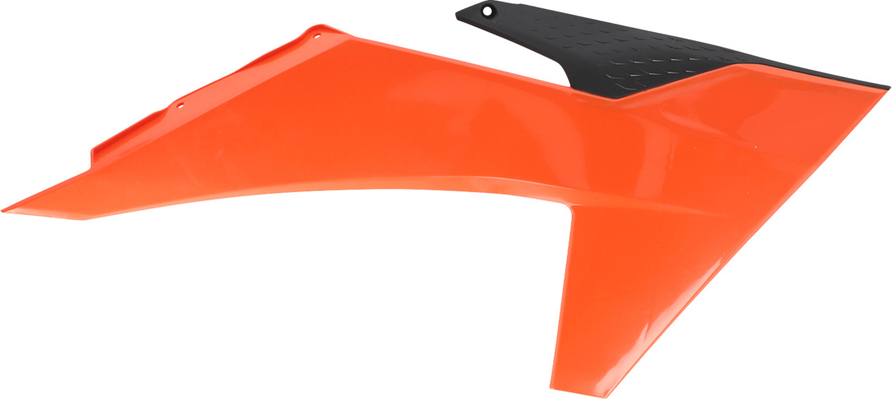 Acerbis Radiator Shroud Orange/Black KTM EXC 2023-2025