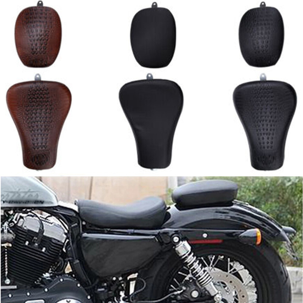 Front Driver Solo Seat + Rear Passenger For Harley Davidson Sportster XL1200 883