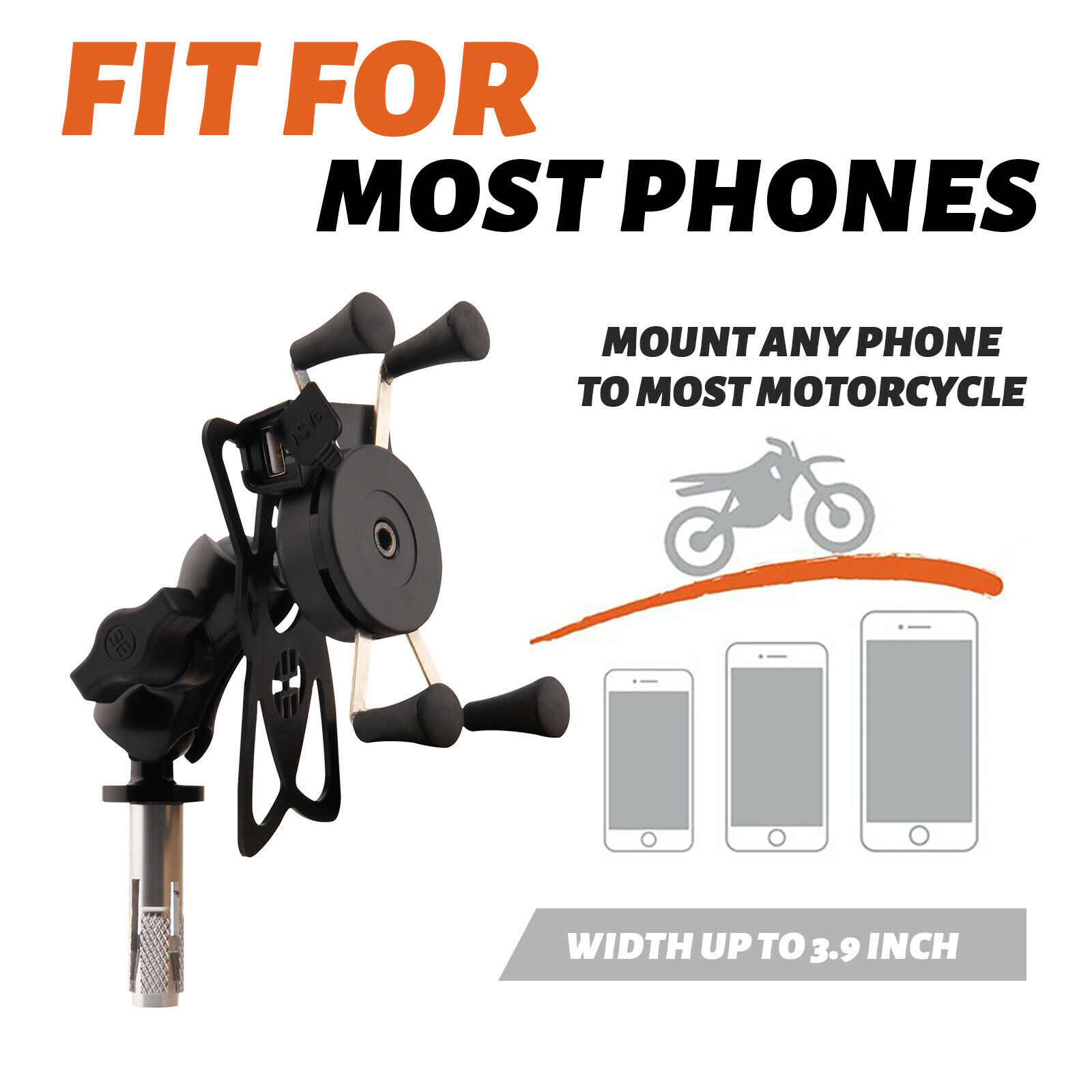 GPS Phone Holder Mount Bracket For Suzuki HAYABUSA GSXR 600/GSXR750 GSX-R 1000