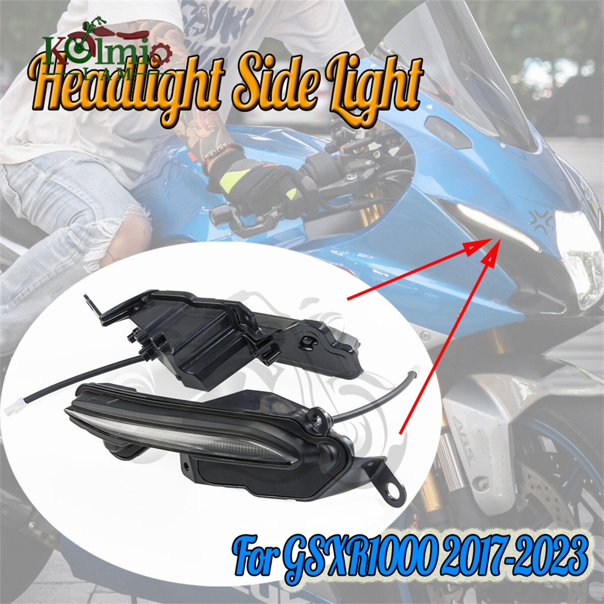 Fit For Suzuki GSXR1000 2017-2025 L7 K17 LED Front Position Side Lights