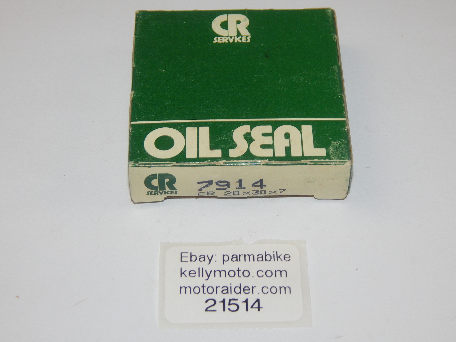 VINTAGE AUTOMOTIVE MOTORCYCLE MOPED CR 7914 SERIES HMS4 RADIAL OIL SEAL 20x30x7
