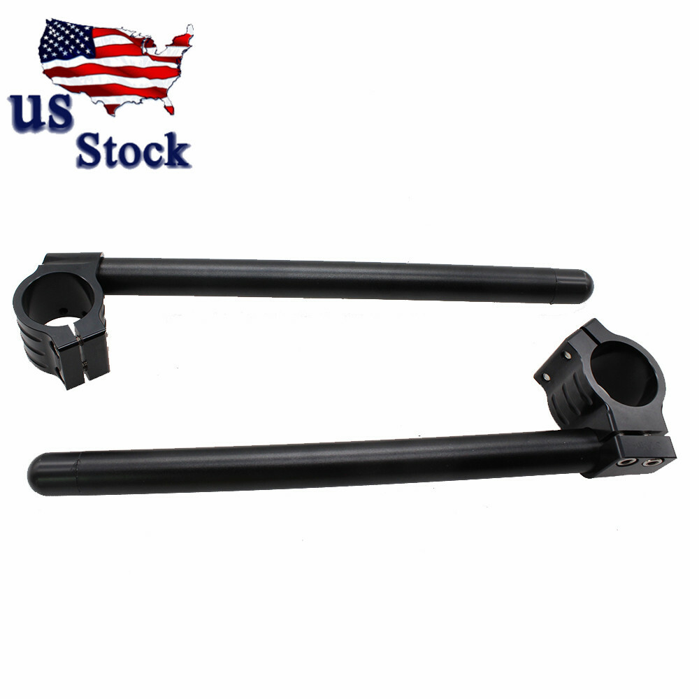 CNC Clip-On Handlebars Racing For 2007 2008-2014 Honda CBR600RR 51mm Regular USA