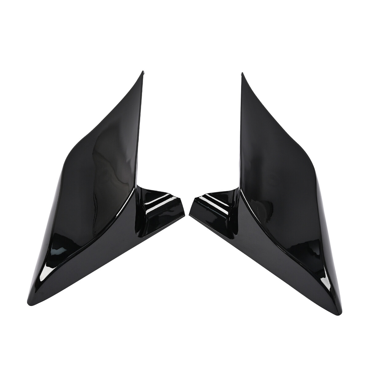 Vivid Black Stretched Extended Side Cover For Harley Touring Electra Street Road