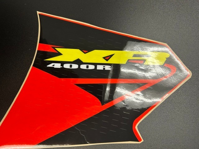 HONDA XR400 400 XR FUEL TANK DECALS STICKERS GAS DECALS THICK QUALITY BLEM