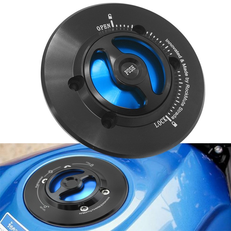 Gas Cap For S1000R 14-24 S1000RR 09-24 Quick Release Lockable Anti-Spill