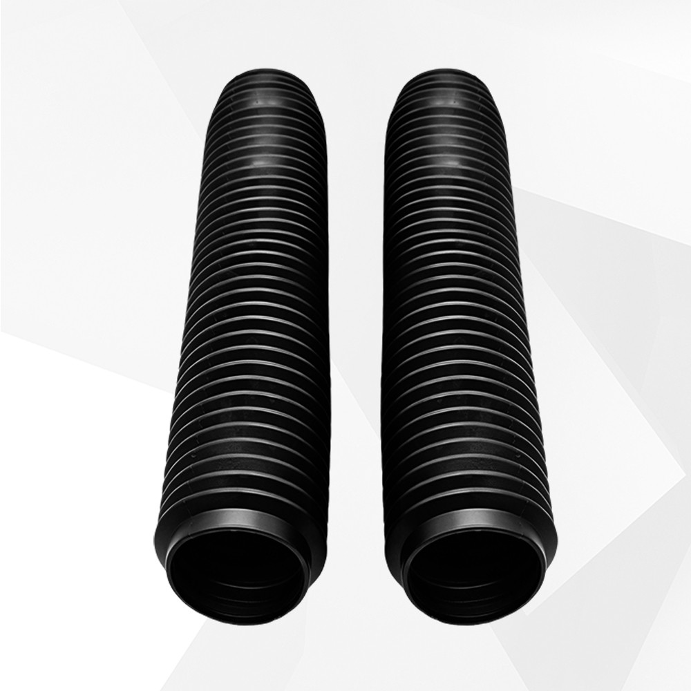 2PCS For Zero Rubber Motorcycle Front Fork Dust Cover Gaiter Gaitors Boots