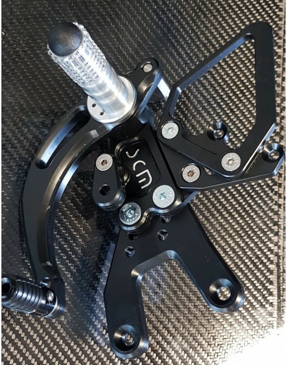 SCM PEDANE SBK BLACK DUCATI 1098