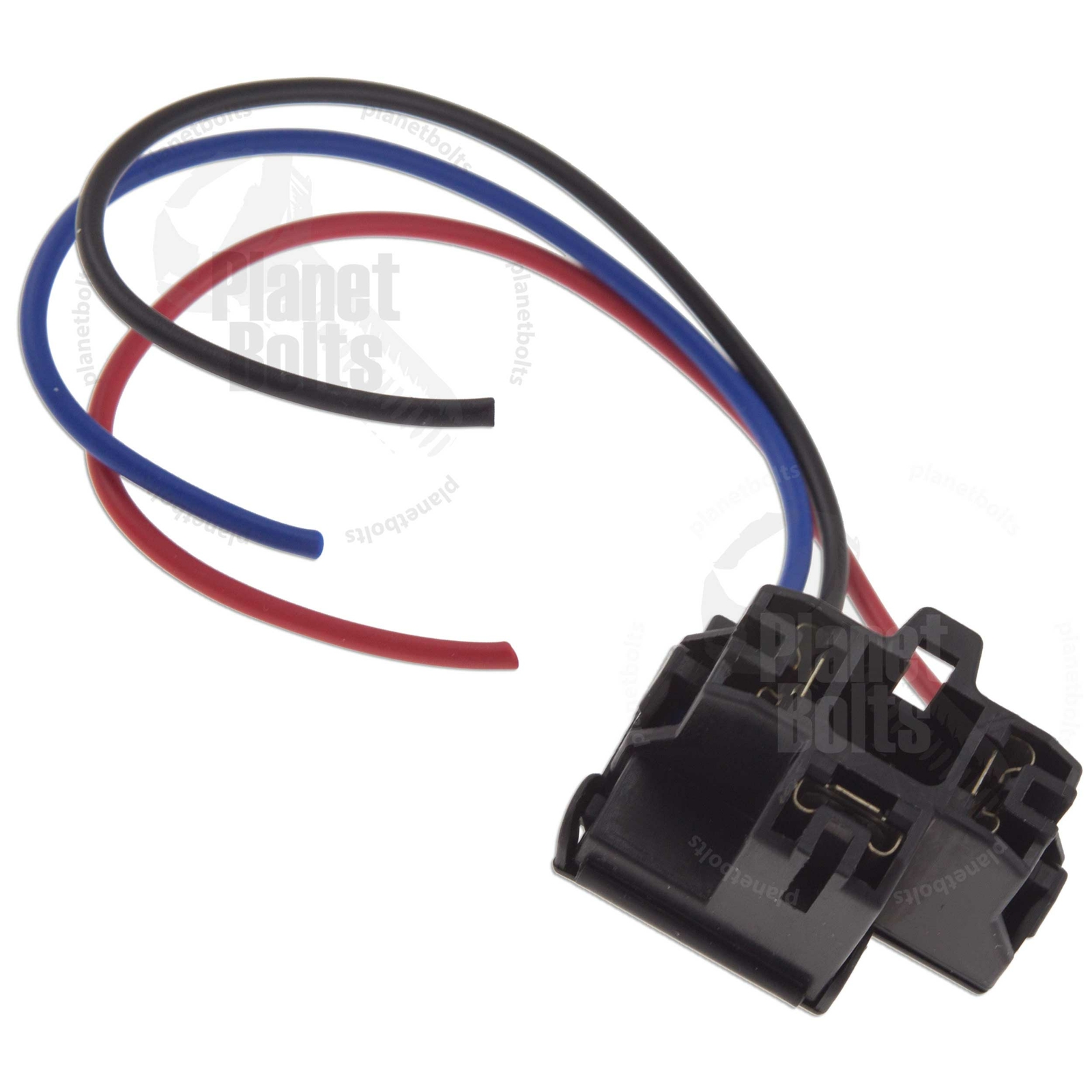 H4 HB2 9003 1x Female Headlight Adapter Plug Pin Lamp Connector Harness Socket