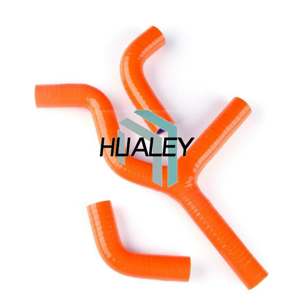 Orange Silicone Radiator Coolant Hose For 2003 2004 2005 2006 KTM 450SX 525SX