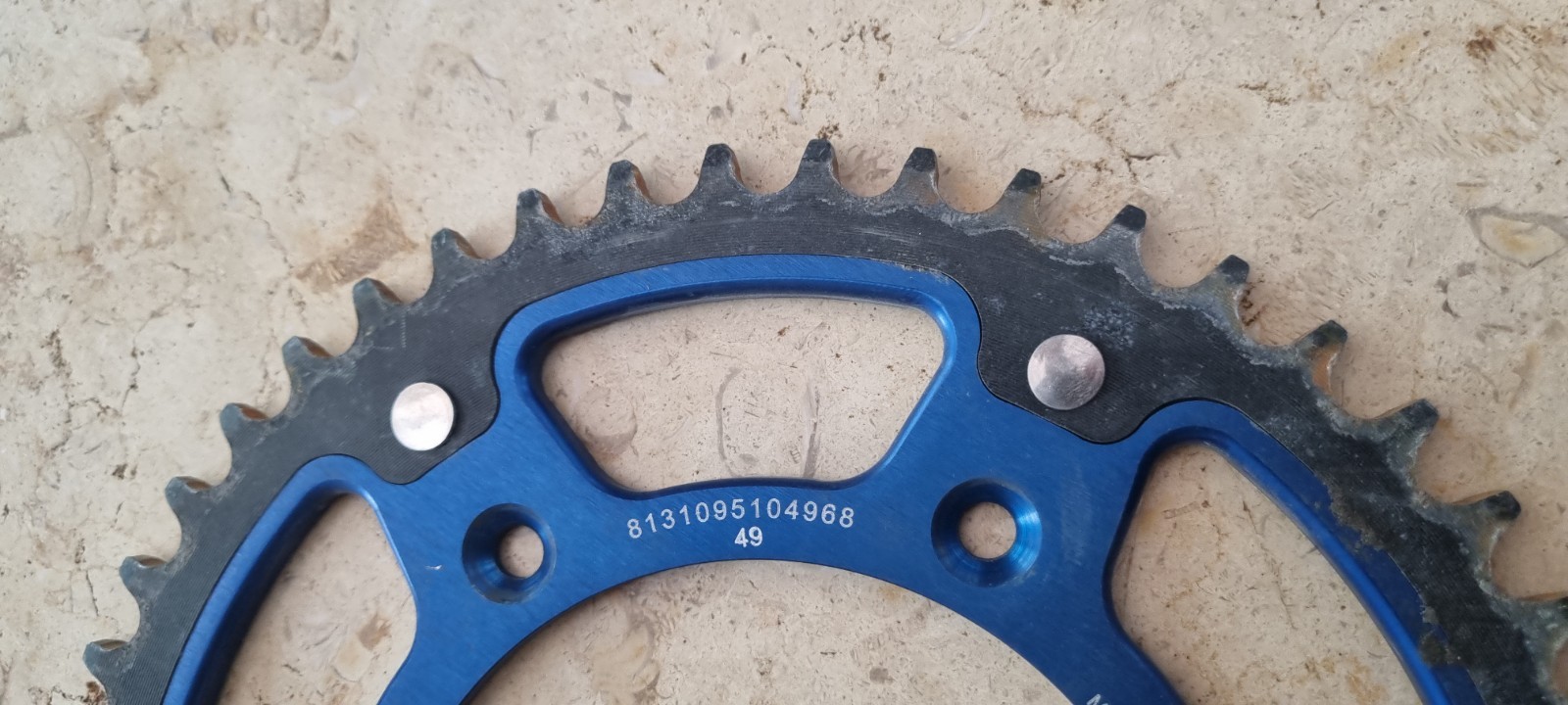 Supersprox Stealth Alloy Steel Sprocket Husqvarna KTM SX-SX-F EXC EXC-F 49T Blue