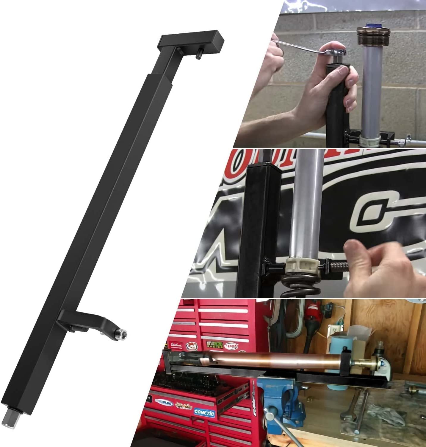 TFSC 01 Fork Spring Compressor Tool for Most Sport Bikes Road Racers Motorcycles