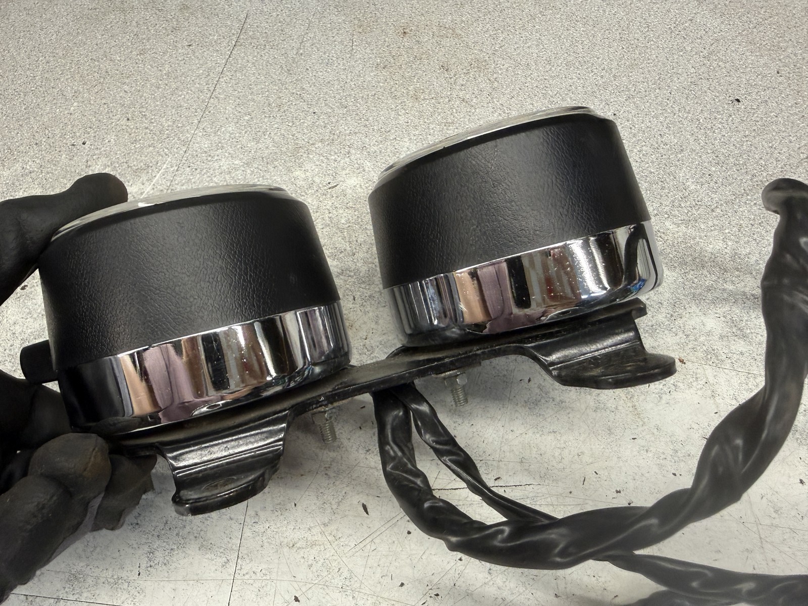 1972 Suzuki TC125 LIKE NEW GAUGES METER SPEEDO TACH X3-1278.AEK