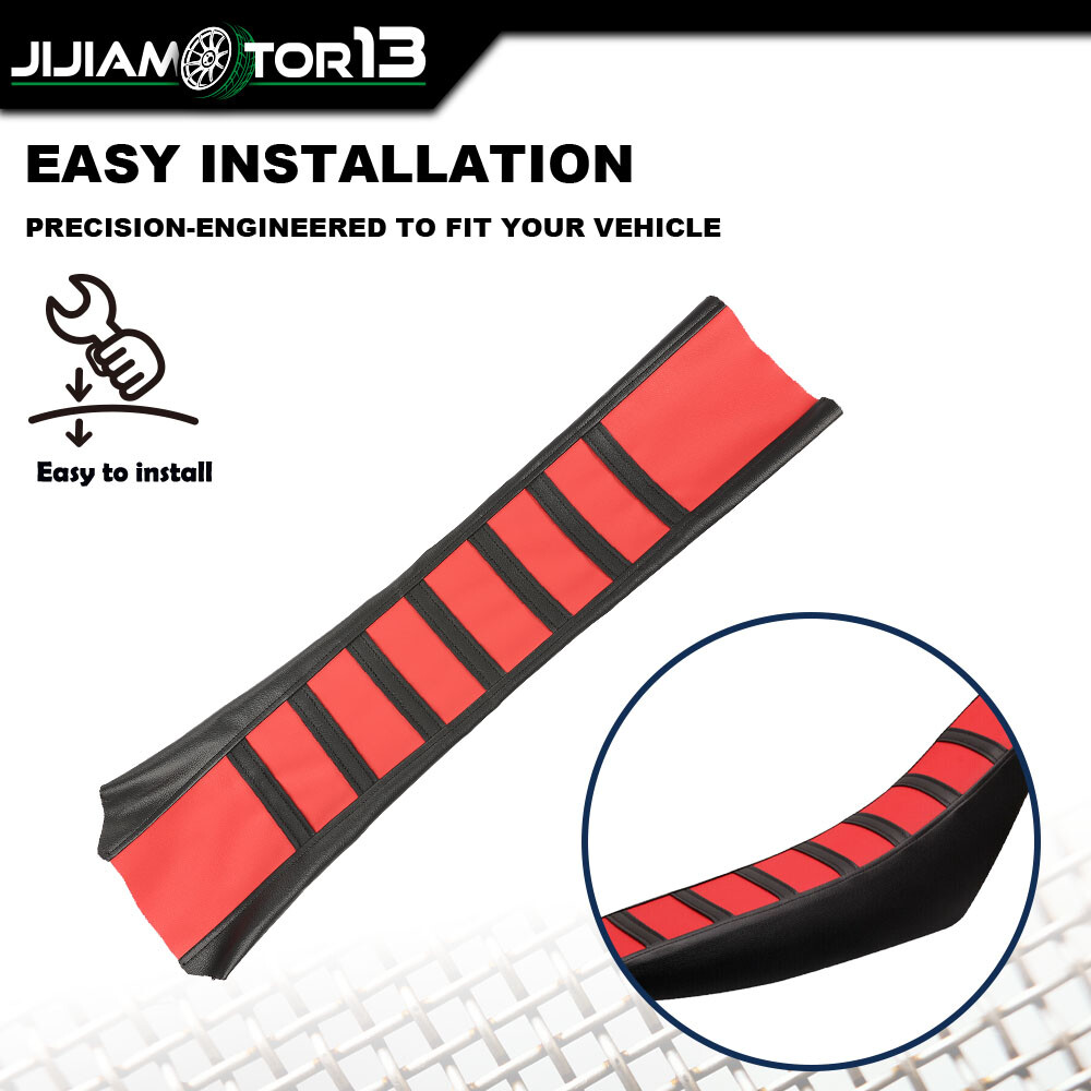 Seat Cover Soft Fit For Honda CR125R CR250R CR500R CR80R CRF100F CRF125F RED JJ