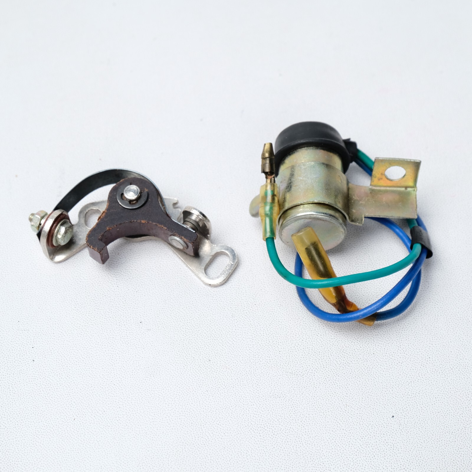 Honda CB100 CL100 XL100 SL100 CB125 CL125 NOS Condenser Contact Points Kit