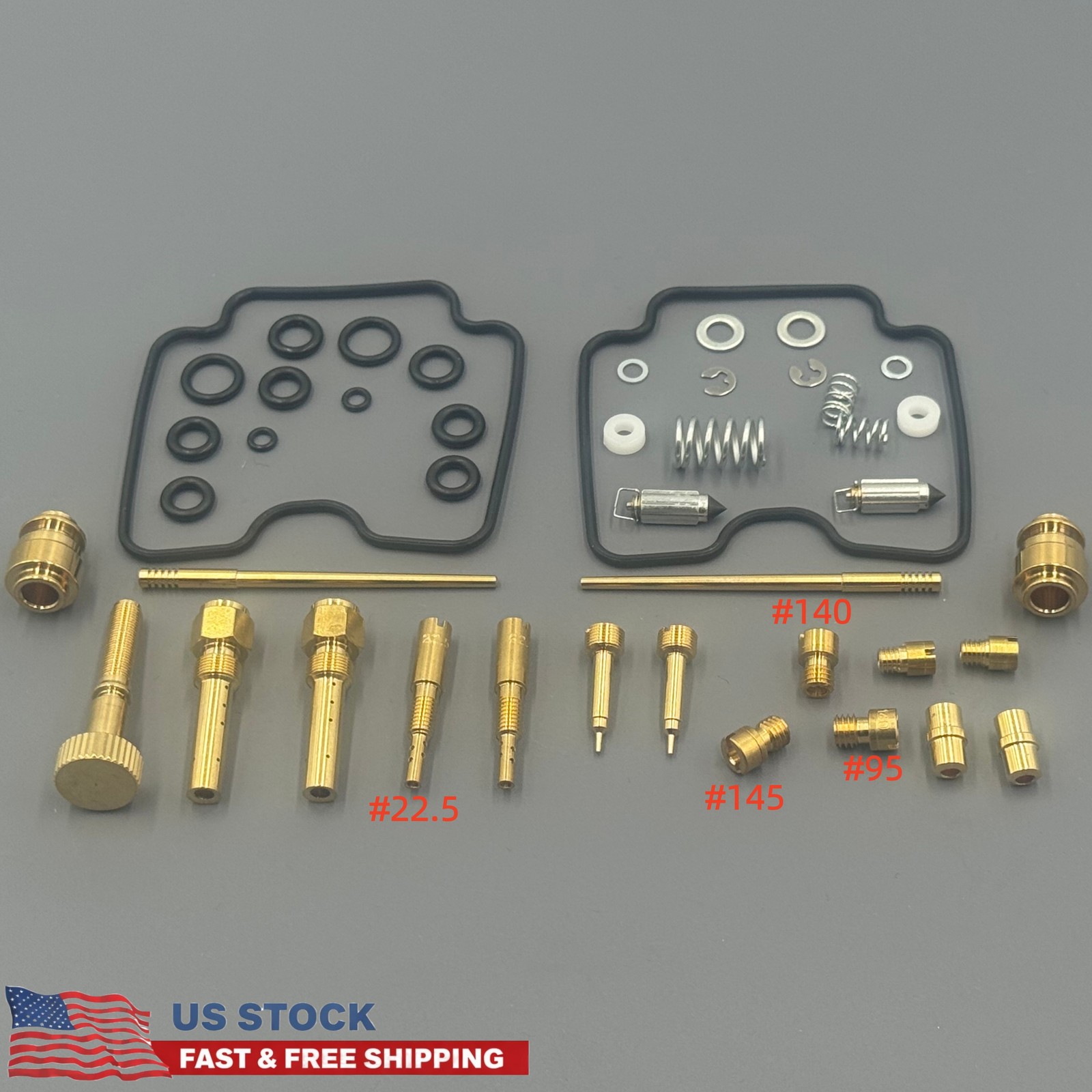 For YAMAHA RAPTOR YFM 660 660R YFM660R 2001-2005 Carburetor Rebuild Repair Kit