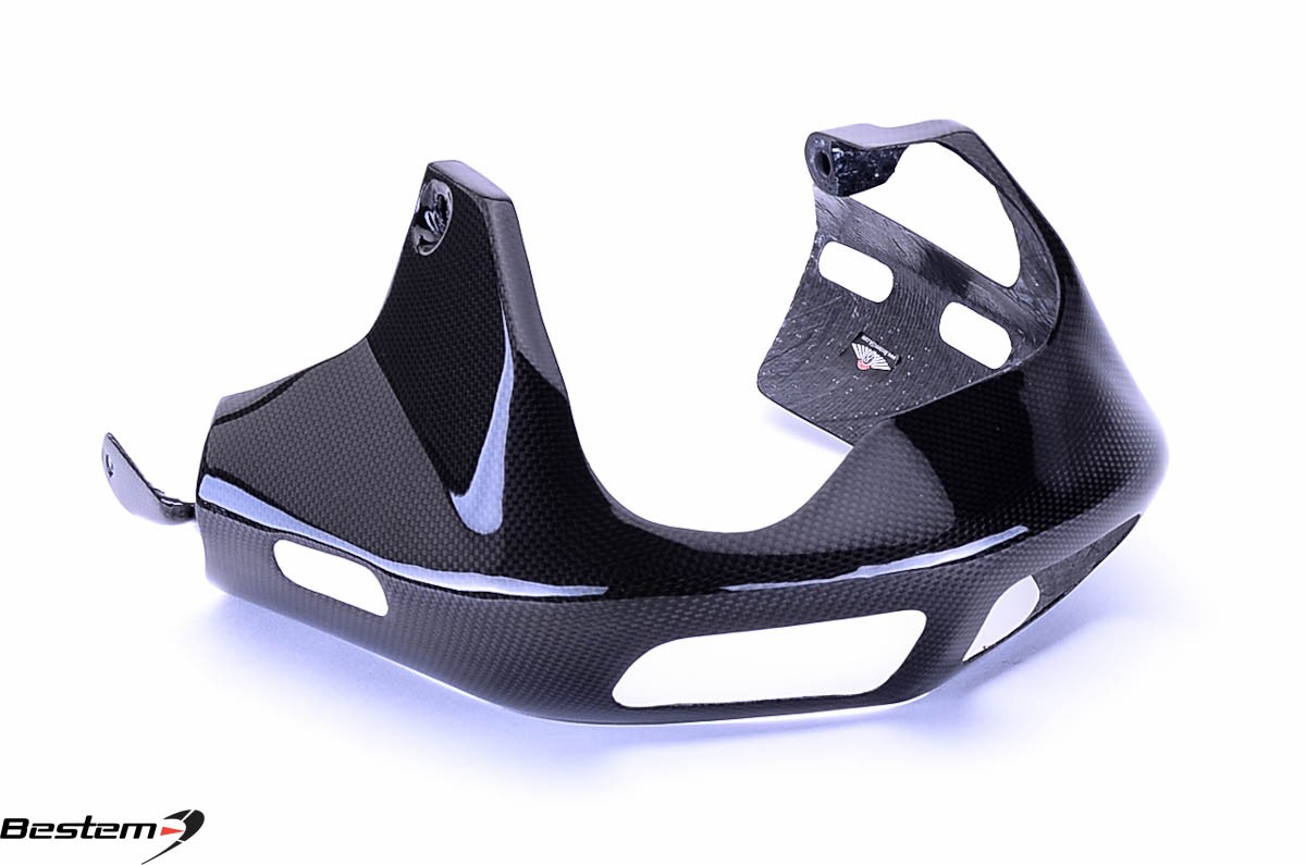 Ducati Multistrada 1000 1100 Carbon Fiber Belly Pan Lower Spoiler Fairing Skid