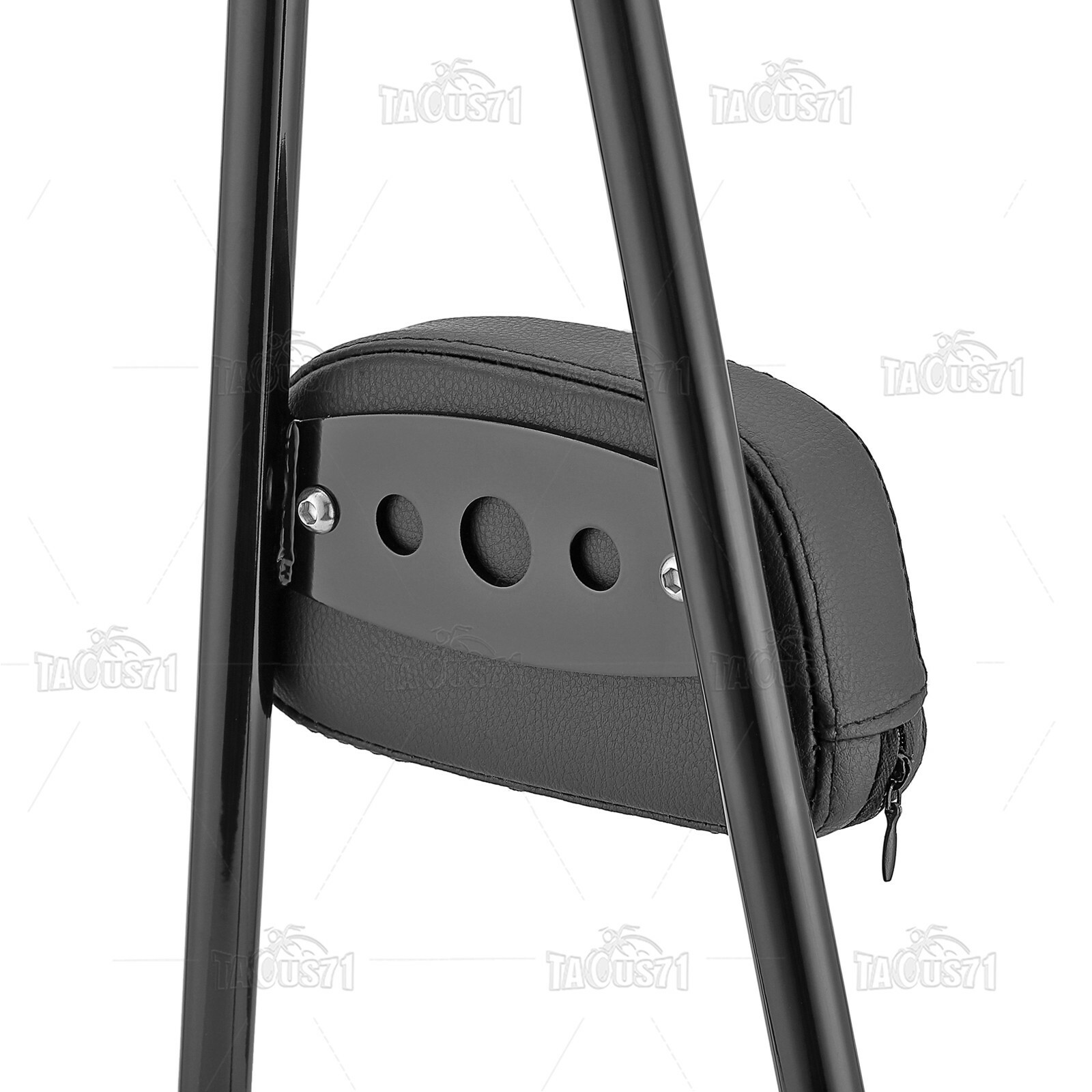 For 18-UP Harley Softail Street Bob Quick Detach 22.5″ Tall Backrest Sissy Bar