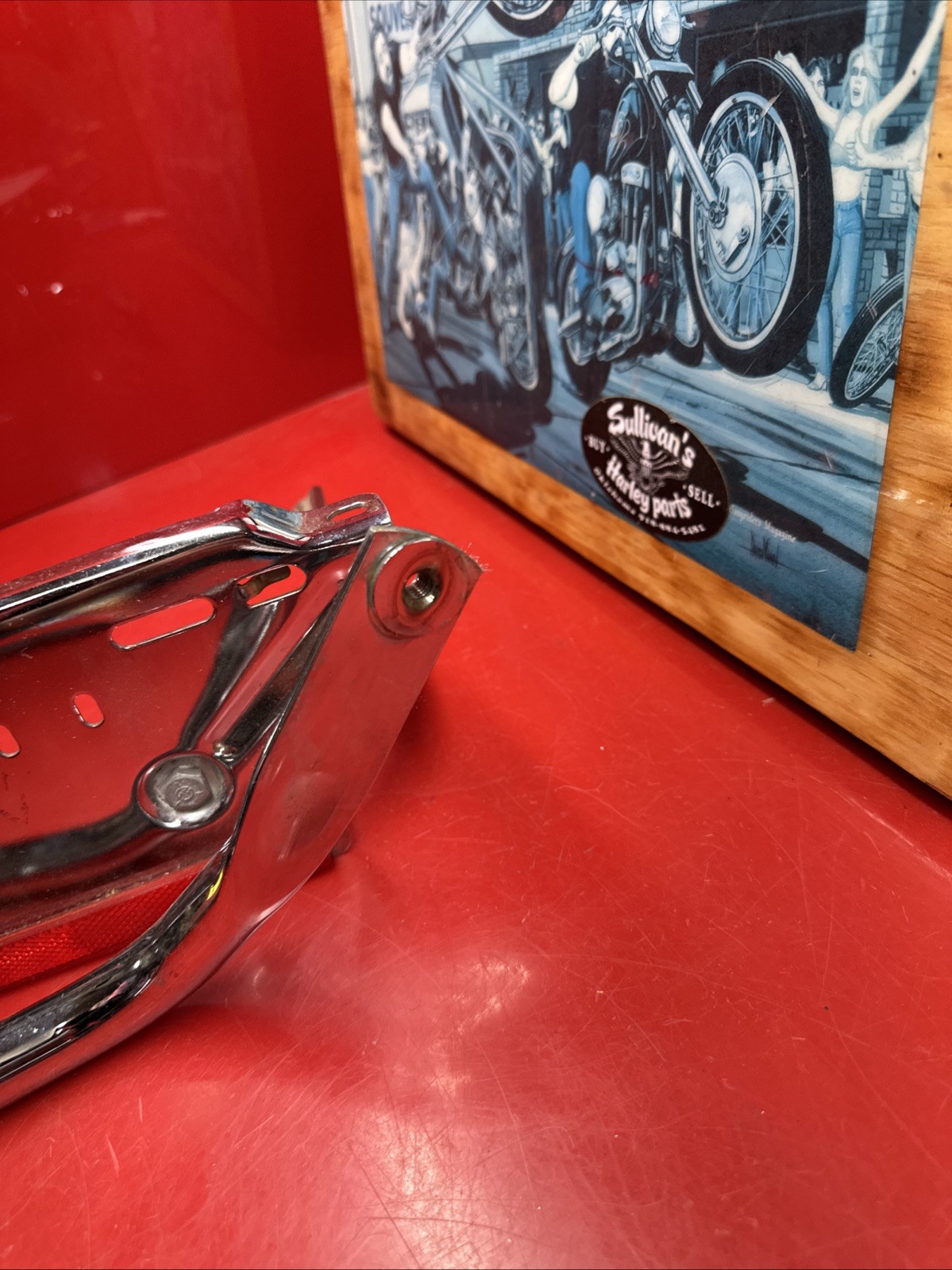 Harley Trunk Tour Pack Mount Bracket Touring Models 1997-2008
