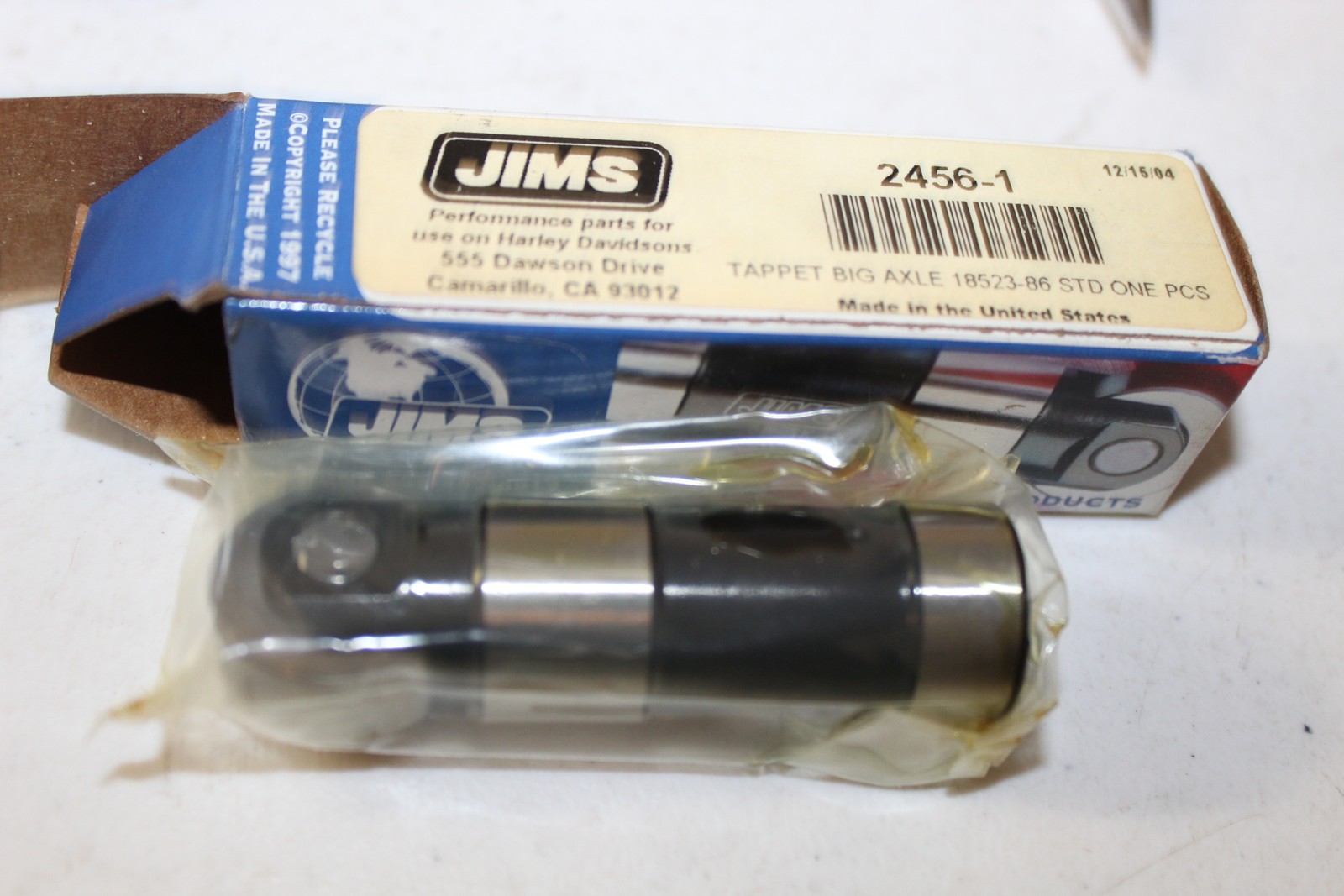 NEW Jim’s Machining Large Axle Tappet fits H-D Evolution 2456-1