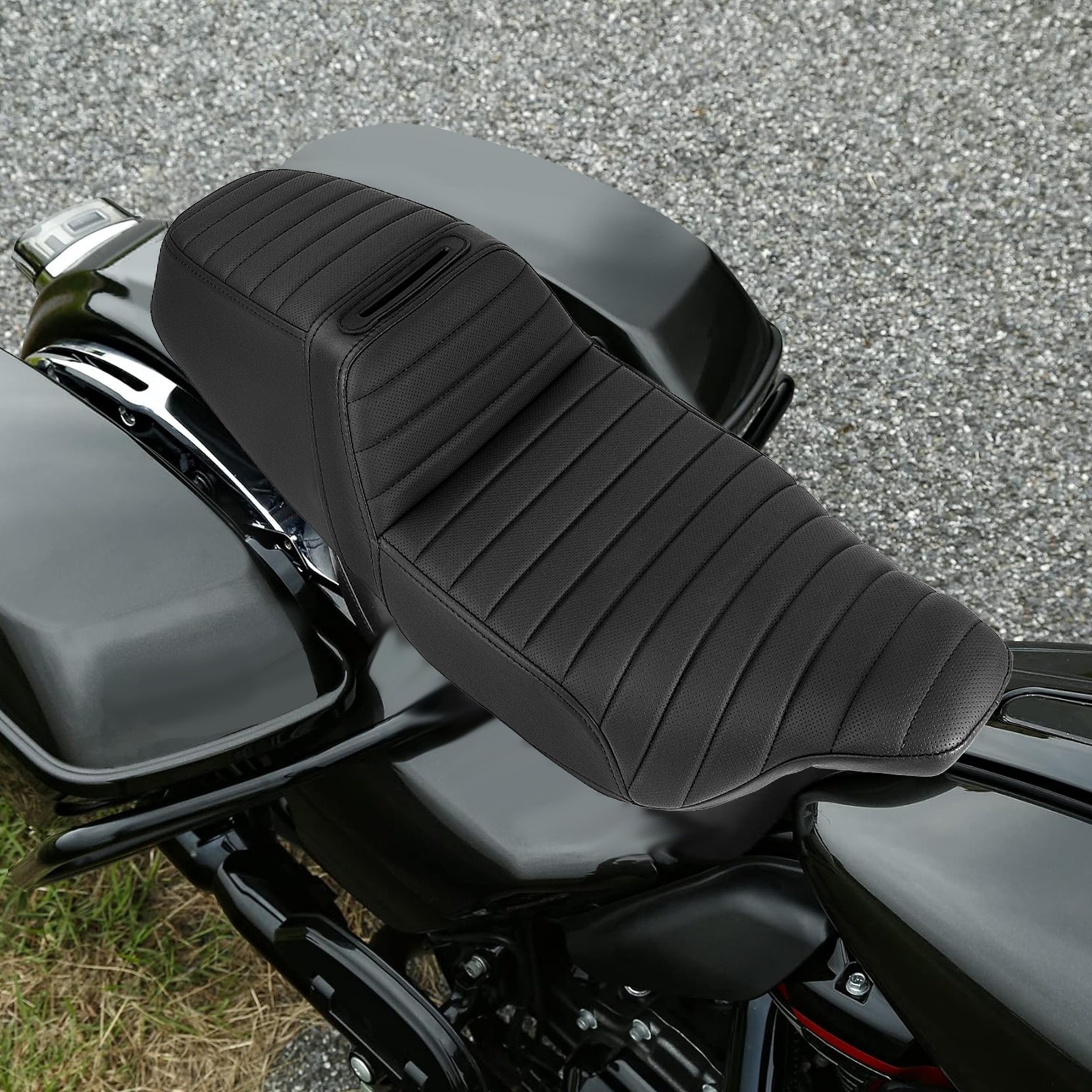 1998-2007 For Harley Road Glide FLTR / EFI FLTRI Step Up Gel Softer Seat Cushion