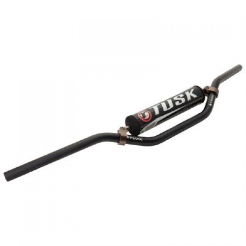 Tusk T-10 Aluminum 7/8″ Handlebar KX High Bend Black 19-1627