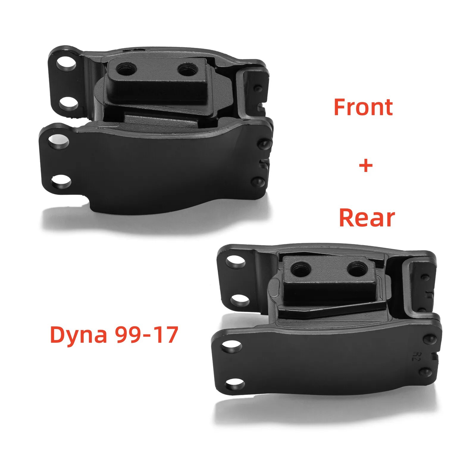 Front & Rear Isolator Motor Mount For Harley Dyna FXD Low Rider 1999-2017 2010